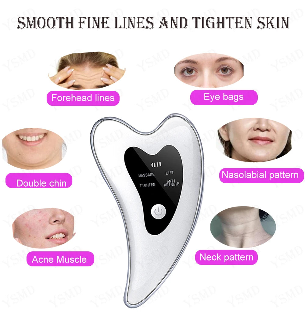 Skin Scraping Electric Face Massager